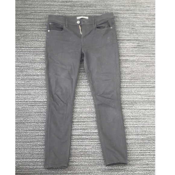 Express Black Mid Rise Jean Leggings - Picture 7 of 8